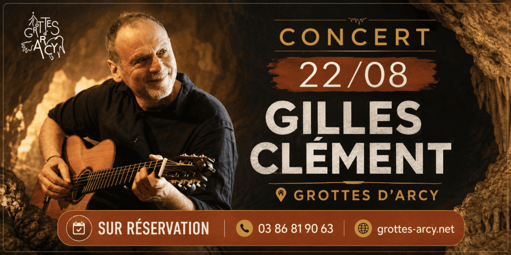 Affiche concert Gilles Clement